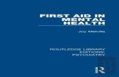 First Aid In Mental Health