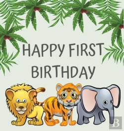 Bertrand.pt - First Birthday Guest Book (Hardcover)