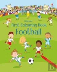 First Colouring Book Football