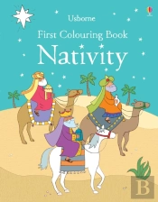 First Colouring Book Nativity