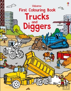 Bertrand.pt - First Colouring Book Trucks And Diggers
