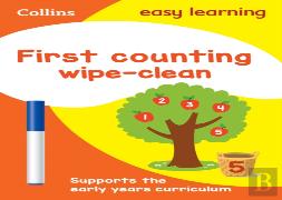 First Counting Age 3-5 Wipe Clean Activity Book