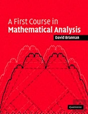 First Course In Mathematical Analysis