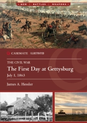 First Day At Gettysburg, July 1, 1863