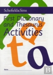First Dictionary And Thesaurus Activities
