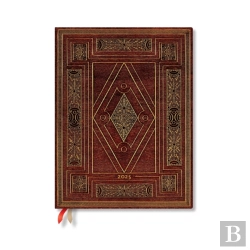 Bertrand.pt - First Folio (Shakespeareâ€™S Library) Ultra 12-Month Vertical Hardback Dayplanner 2025 (Elastic Band Closure)