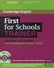 First For Schools Trainer Six Practice Tests With Answers And Audio Cds (3)