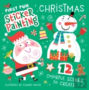 First Fun Sticker Painting: Christmas