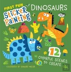 Bertrand.pt - First Fun Sticker Painting: Dinosaurs