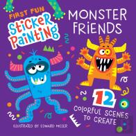 First Fun Sticker Painting: Monster Friends