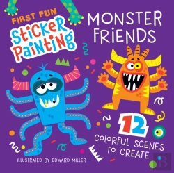 Bertrand.pt - First Fun Sticker Painting: Monster Friends