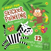 First Fun Sticker Painting: Wild Animals