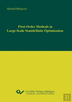 Bertrand.pt - First-Order Methods In Large-Scale Semidenite Optimization