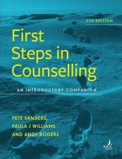 Bertrand.pt - First Steps In Counselling (5th Edition)