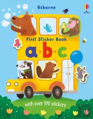 First Sticker Book Abc