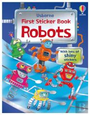 First Sticker Book Robots