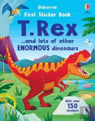 First Sticker Book T. Rex