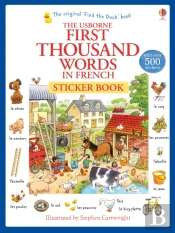 First Thousand Words In French Sticker Book