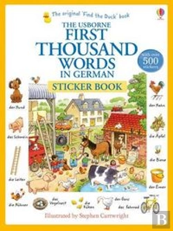 Bertrand.pt - First Thousand Words In German Sticker Book