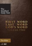 First Word. Last Word. God'S Word. Volume 2