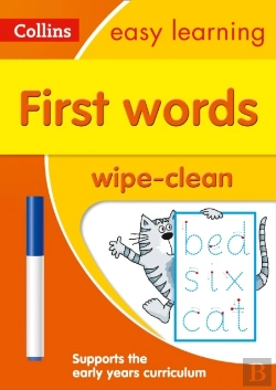 Bertrand.pt - First Words Age 3-5 Wipe Clean Activity Book