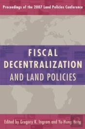 Fiscal Decentralization And Land Policies