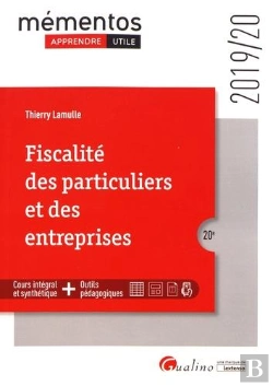 Bertrand.pt - Fiscalite - 20eme Edition - Impots Sur Le Revenu Et Impot Sur Les Societes - Impot Sur La Depense