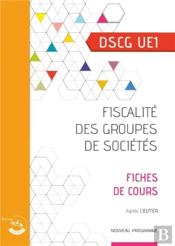 Bertrand.pt - Fiscalite Des Groupes De Societes - Fiches De Cours - Ue 1 Du Dscg