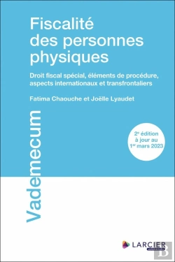 Bertrand.pt - Fiscalite Des Personnes Physiques - Droit Fiscal Special, Elements De Procedure, Aspects Internation
