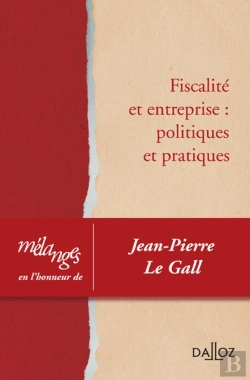 Bertrand.pt - Fiscalité Et Entreprise : Politiques Et Pratiques