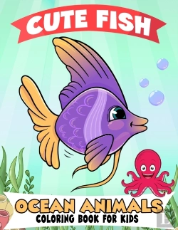 Bertrand.pt - Fish And Ocean Animals Coloring Book For Kids
