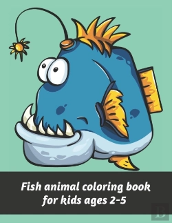 Bertrand.pt - Fish Animal Coloring Book For Kids Ages 2-5