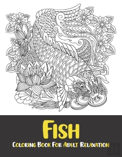 Bertrand.pt - Fish Coloring Book For Adult Relaxation
