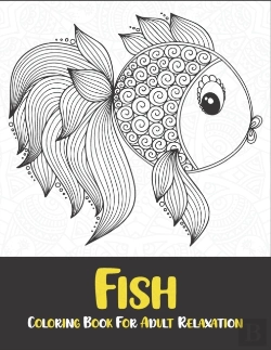 Bertrand.pt - Fish Coloring Book For Adult Relaxation
