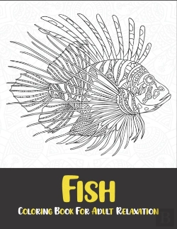 Bertrand.pt - Fish Coloring Book For Adult Relaxation