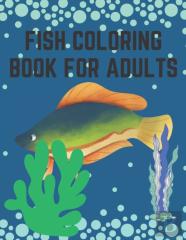 Fish Coloring Book For Adults