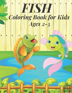 Bertrand.pt - Fish Coloring Book For Kids Ages 2-5