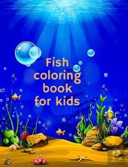 Fish Coloring Book For Kids