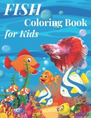 Fish Coloring Book For Kids
