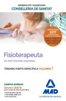 Fisioterapeuta De Las Instituciones Sanitarias De La Conselleria De Sanitat De La Generalitat Valenc