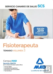 Fisioterapeuta Del Servicio Canario De Salud. Temario Volumen 3