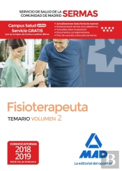 Fisioterapeuta Del Servicio De Salud De La Comunidad De Madrid. Temario Volumen 2