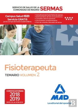 Bertrand.pt - Fisioterapeuta Del Servicio De Salud De La Comunidad De Madrid. Temario Volumen 2