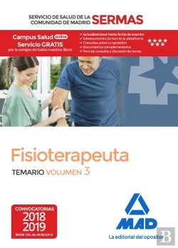 Bertrand.pt - Fisioterapeuta Del Servicio De Salud De La Comunidad De Madrid. Temario Volumen 3