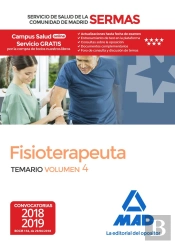 Fisioterapeuta Del Servicio De Salud De La Comunidad De Madrid. Temario Volumen 4