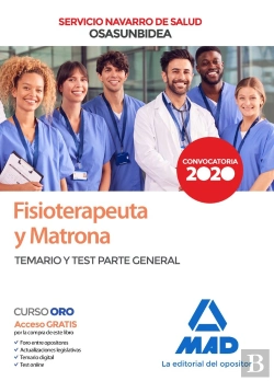 Bertrand.pt - Fisioterapeuta Y Matrona Del Servicio Navarro De Salud-Osasunbidea. Temario Y Test Parte General
