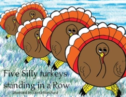 Bertrand.pt - Five Silly Turkeys Standing In A Row
