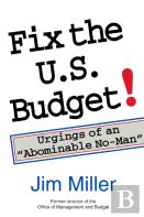 Fix The U.S. Budget!