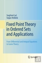 Fixed Point Theory In Ordered Sets And Applications