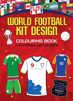 Bertrand.pt - Flag It! World Football Kit Design Colouring Book